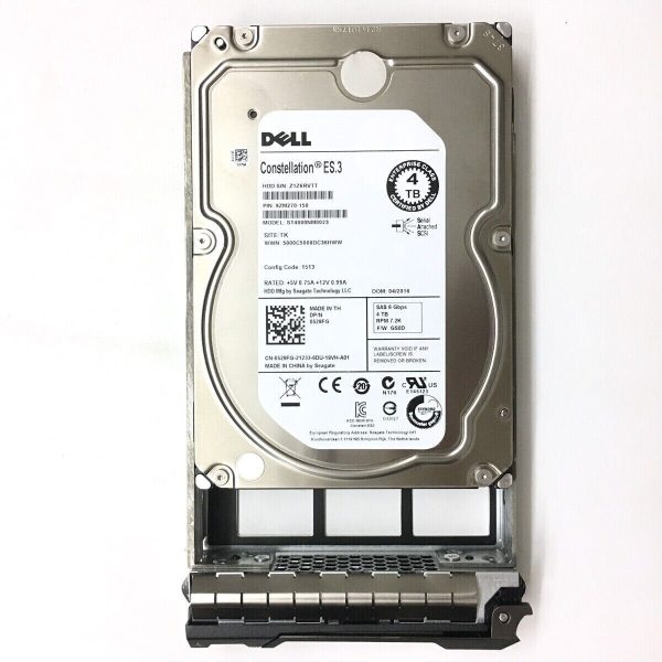 DISCO DURO - DELL 4TB SATA 6Gbps 7.2K 512n 3.5in - 529FG