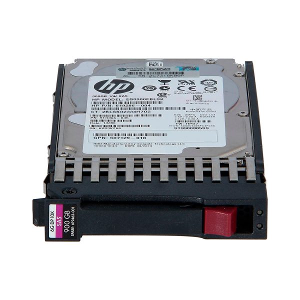 DISCO DURO - HP 900GB 6G SAS 10K rpm SFF Dual Port - 619291-B21