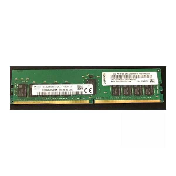 MEMORIA - LENOVO 16GB (1*16GB) 2RX8 DDR4-2933MHZ RDIMM - 01KR354