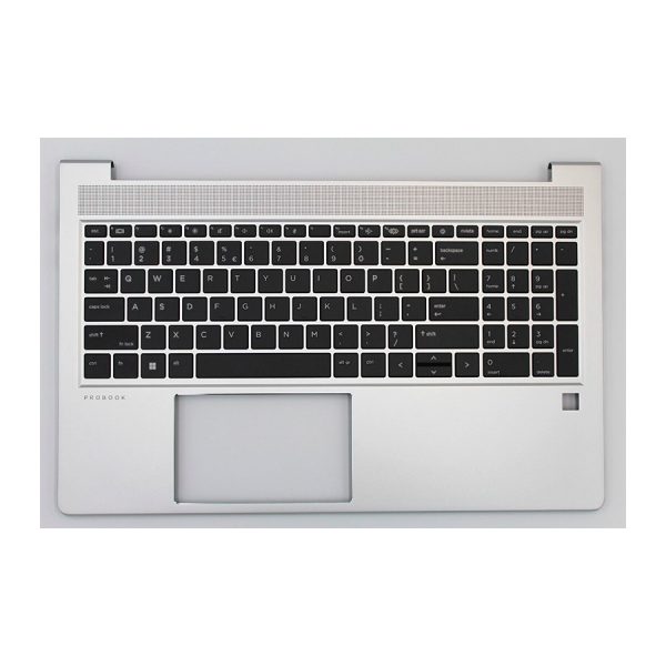 TECLADO - HP ProBook 450 455 G8 15.6" Teclado en ESPAÑOL + Palmrest (NO touchpad) - M78508-161
