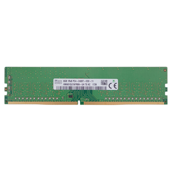 MEMORIA - HYNIX 8 GB DDR4-2400 PC4-19200 1Rx8 ECC UDIMM - HMA81GU7AFR8N-UH