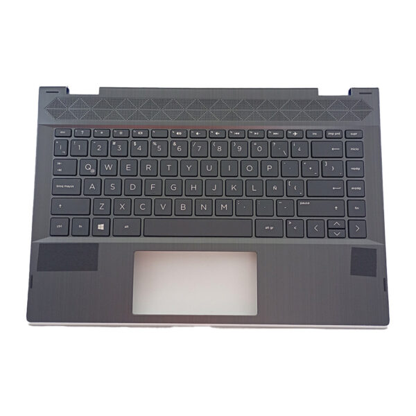 CARCASA - PALMREST + TECLADO EN ESPAÑOL HP X360 14S-DR 14S-FR 14S-FQ - L18947-161