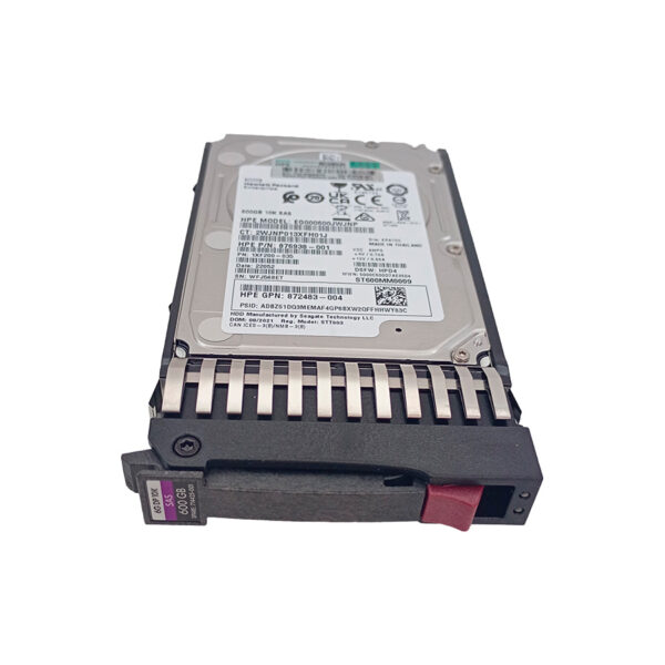 DISCO DURO - HP 600GB 10000RPM SAS 6Gb/s 2.5in Drive - 714425-001